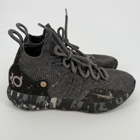 Nike Zoom KD 11 Gold Splatter Sneakers Size 8.5 main image 8